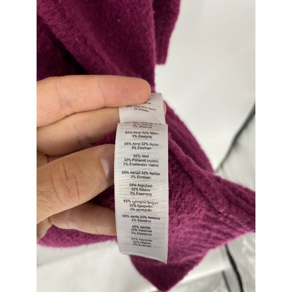 New Look Small Purple Cardigan Knit Top oversized - Picture 4 of 5